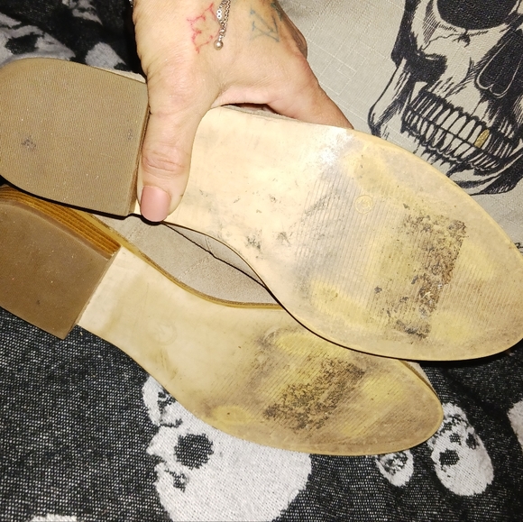 Michael Kors Buck suede tan ankle boots size 9.5 excellent condition - Picture 7 of 9